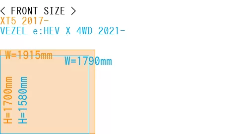 #XT5 2017- + VEZEL e:HEV X 4WD 2021-